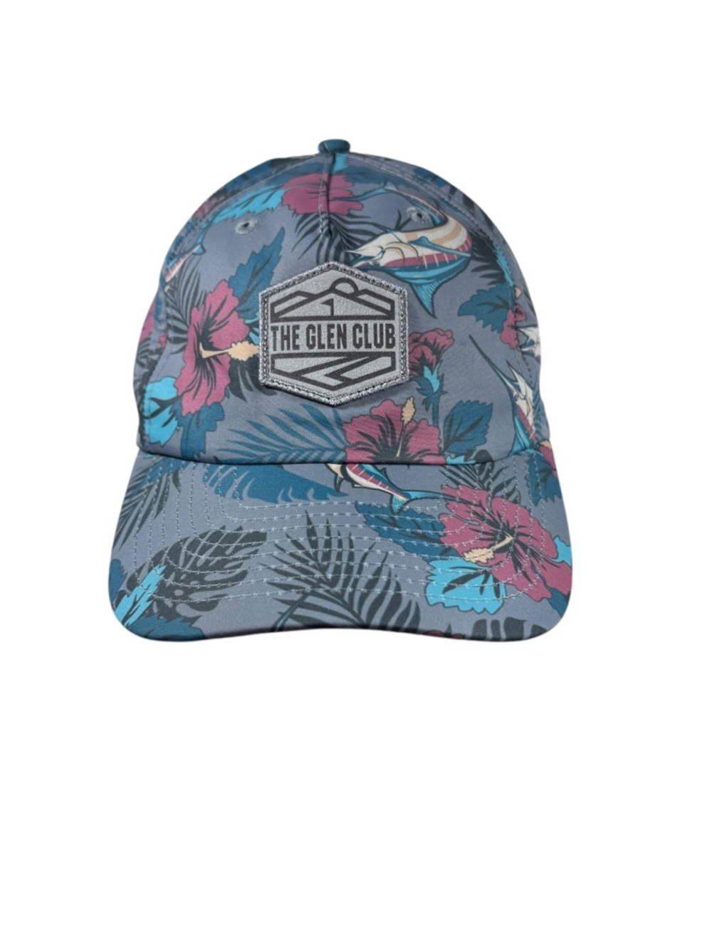 Imperial 4072 The Glen Club Golf Hat Tropical Floral Marlin Performance Cap OSFM
